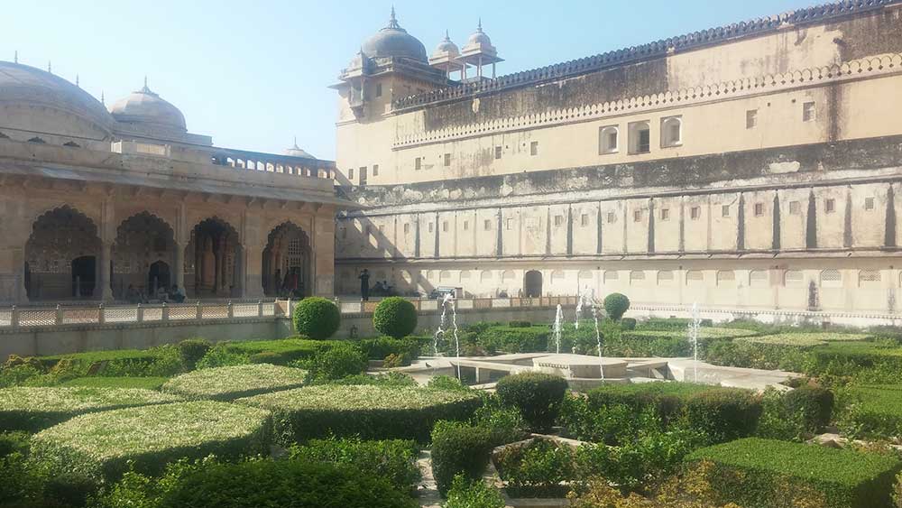palacio amber palace jaipur rajasthan india viajar solo