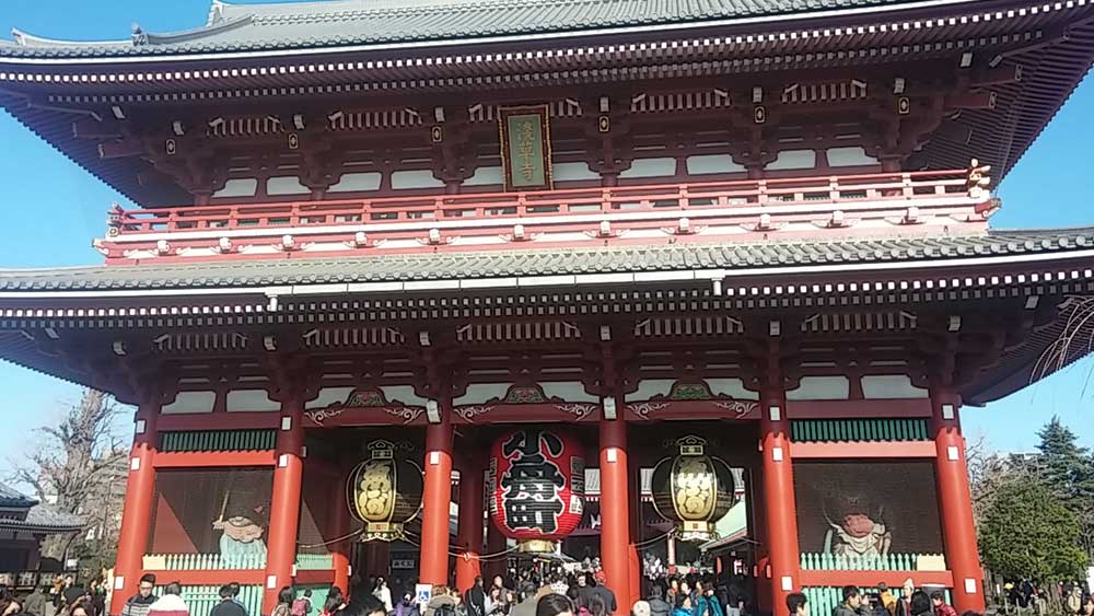 japon tokio tokyo viajar solo asakusa santuario templo