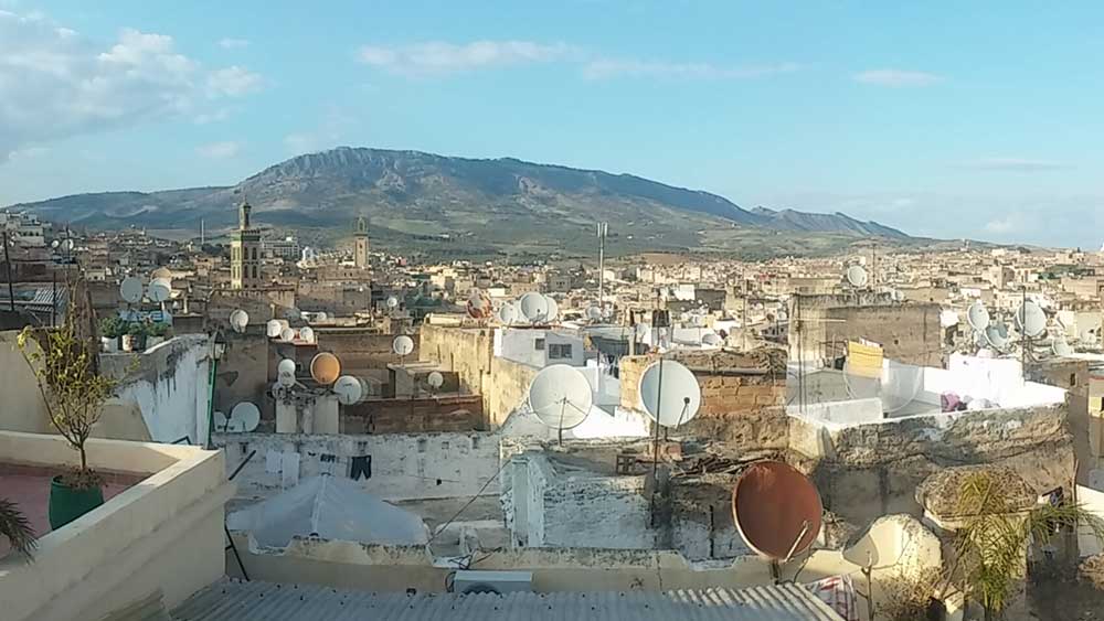 fez el bali vistas medina kasbah marruecos viajar solo
