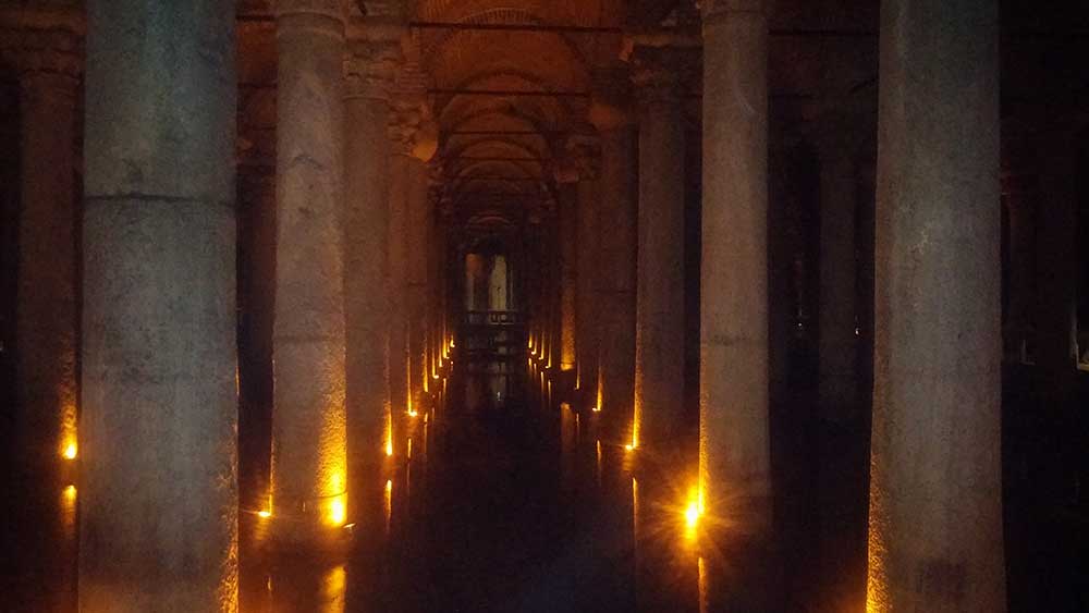basilica cisterna santa sofia viajar solo estambul turquia