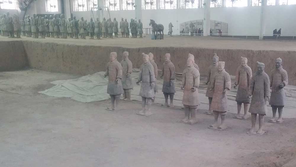 guerrreros de terracota terracotta army xian viajar solo china asia
