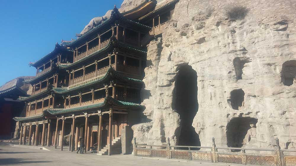 templo estatuas budistas cuevas grutas de yungang datong viajar solo china asia